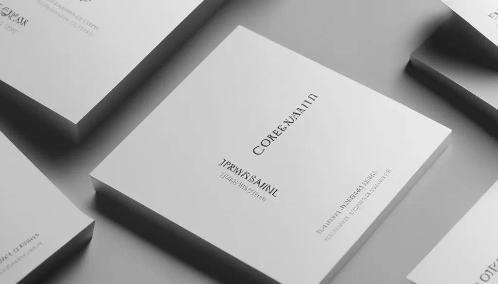 Mockup de cartão de visita
