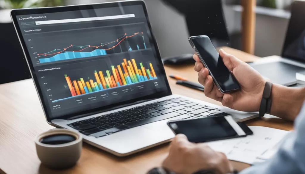 Monitoramento de desempenho do SEO local