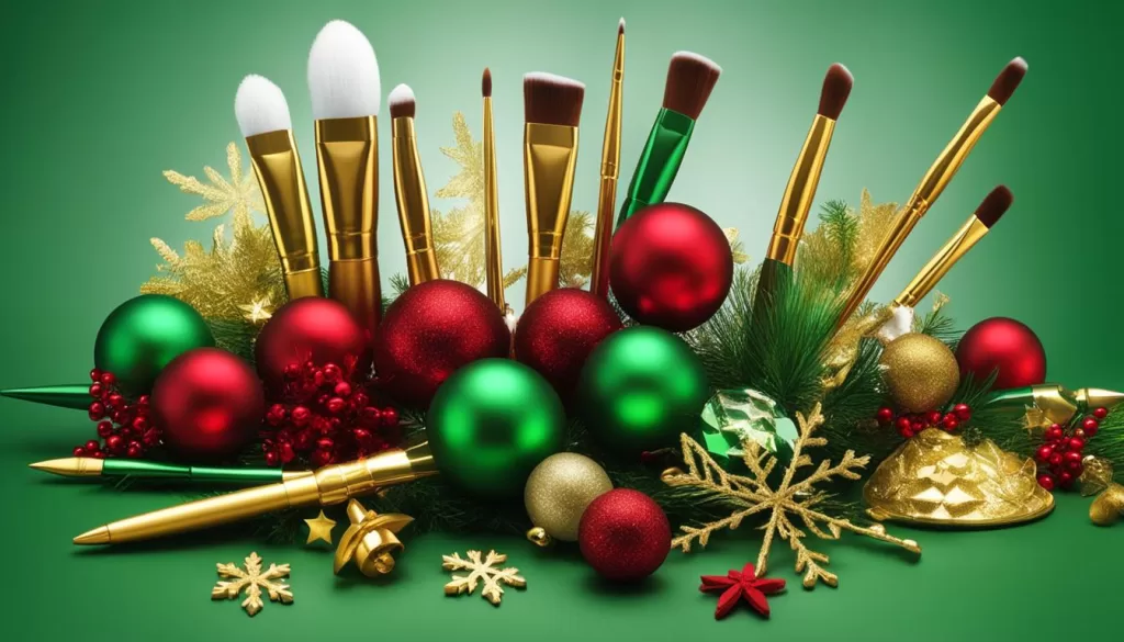 Pincéis de Natal