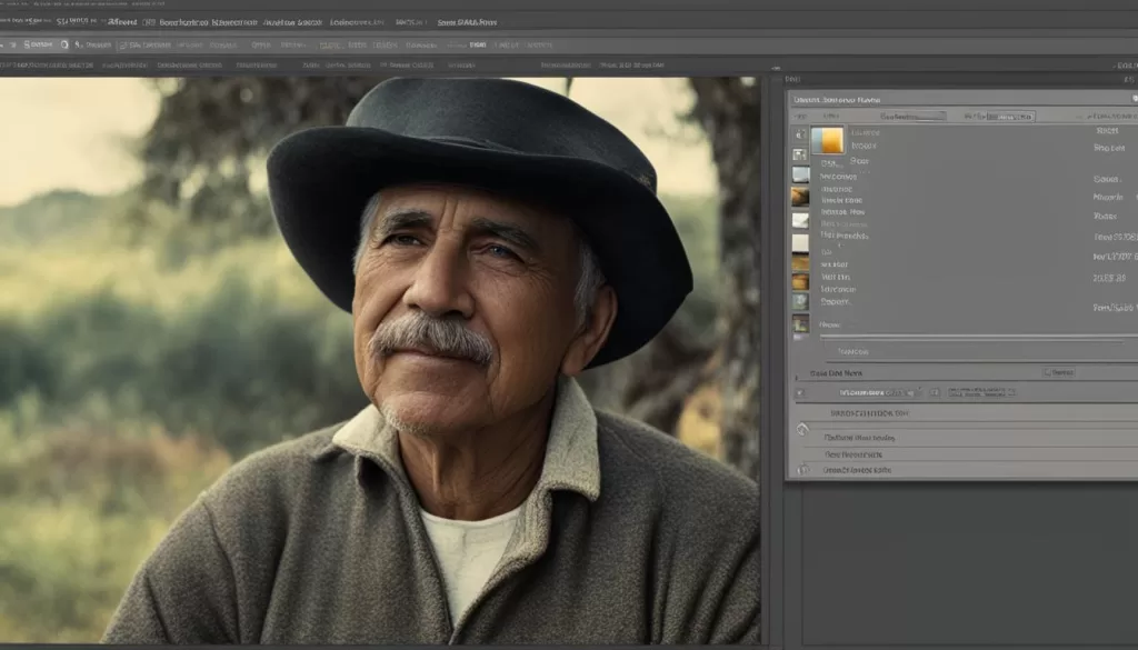 experiência de edição de fotos com o Photoshop Online