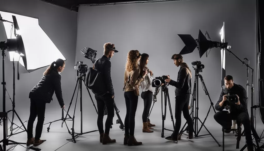 Equipe de Fotografia de Moda