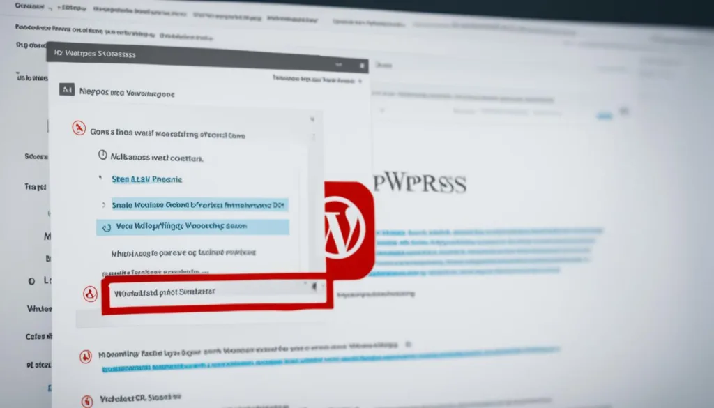 identificar vírus wordpress